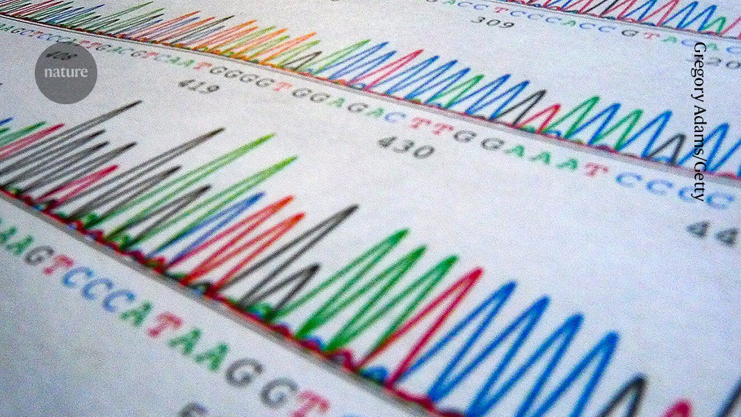 Illustration representing genetic research into borderline personality disorder.