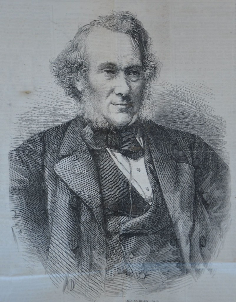 Richard Cobden: an Illustrated London News engraving